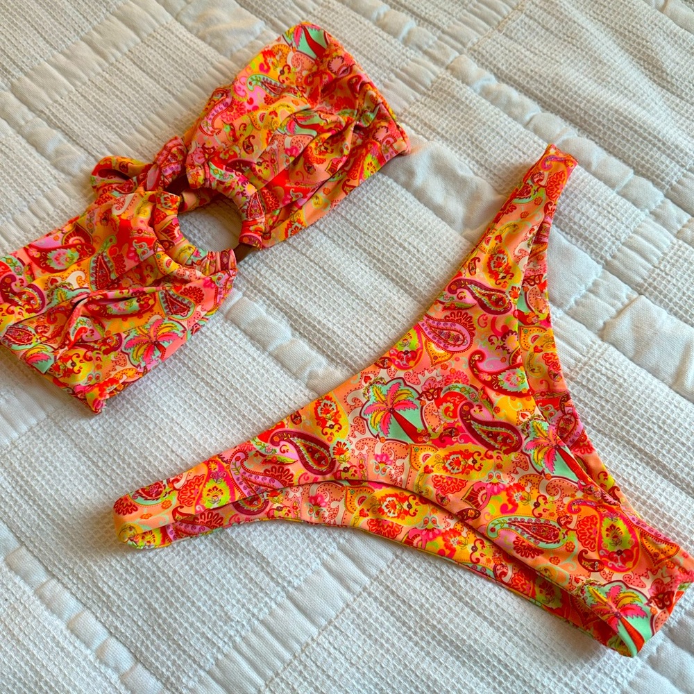 Kulani Kini Bahama Mama Bathing Suit Set